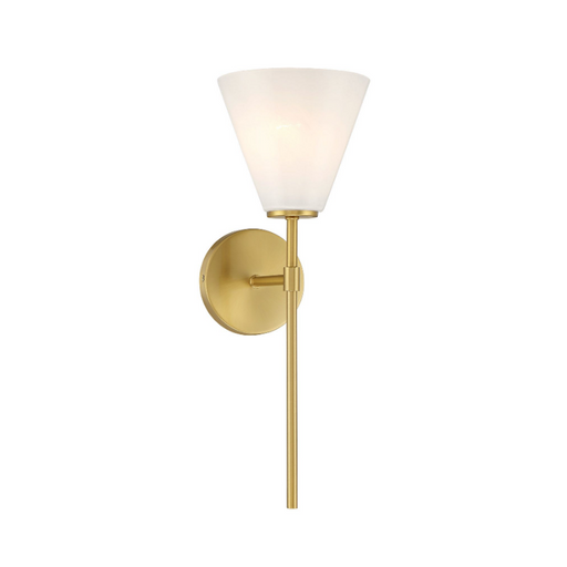 Savoy House 9-4010-1 Blair 1-lt 18" Tall Wall Sconce - Warm Brass
