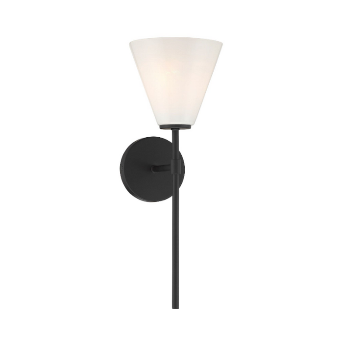 Savoy House 9-4010-1 Blair 1-lt 18" Tall Wall Sconce - Matte Black