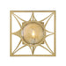 Savoy House 9-5064-1 Balfour 1-lt 12" Wall Sconce - Warm Brass