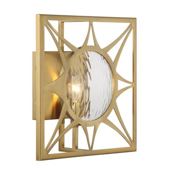 Savoy House 9-5064-1 Balfour 1-lt 12" Wall Sconce - Warm Brass