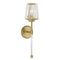 Savoy House 9-6001-1 Garnet 1-lt 21" Tall Wall Sconce