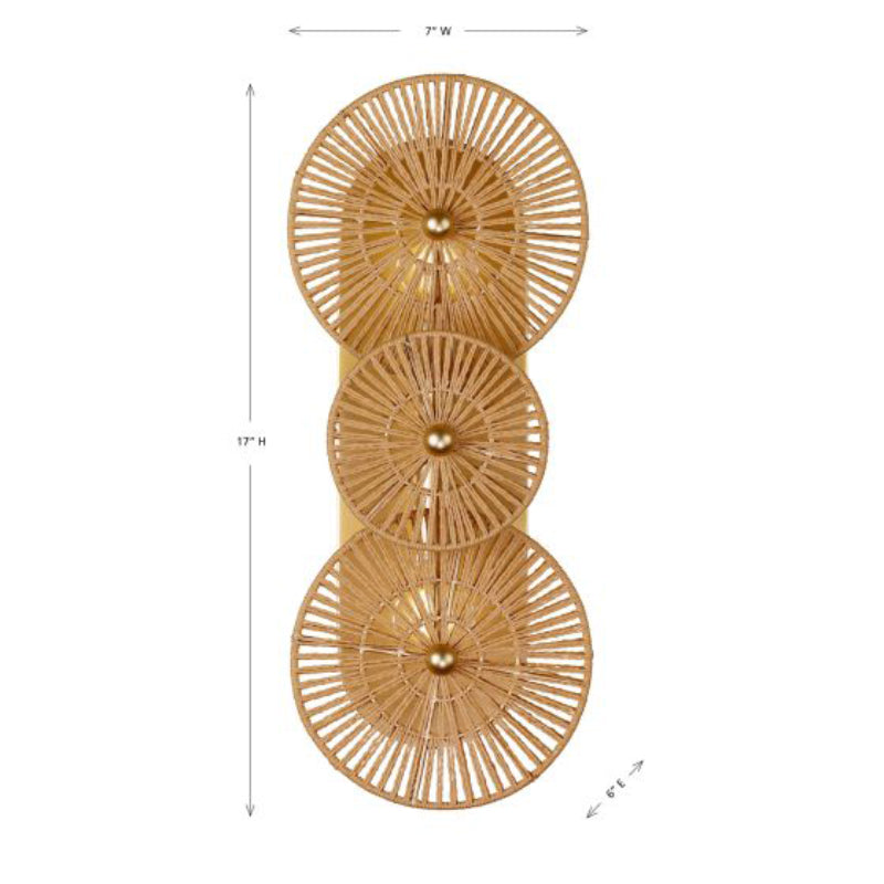 Savoy House 9-6382-2-60 Abbott 2-lt 17" Tall Wall Sconce