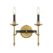 Savoy House 9-9510-2 Consulate 2-lt 13" Tall Wall Sconce
