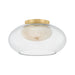 Hudson Valley 9013 Moore 1-lt 12" LED Flush Mount