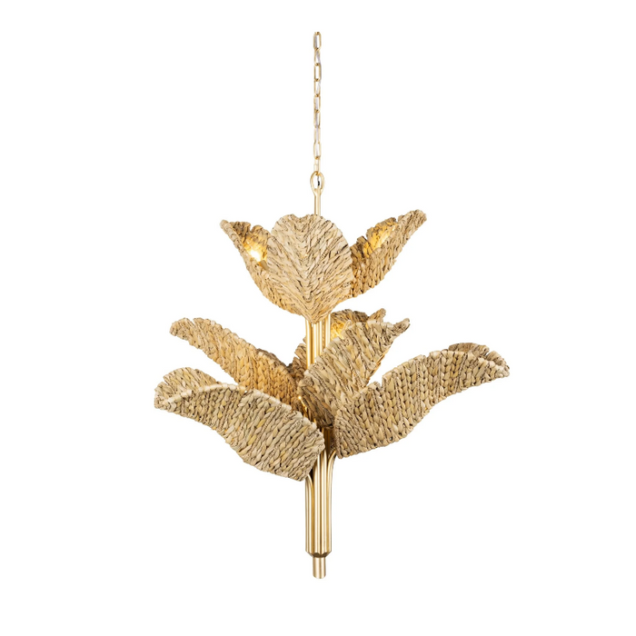 Varaluz 901C09 Banana Leaf 9-lt 37" Chandelier