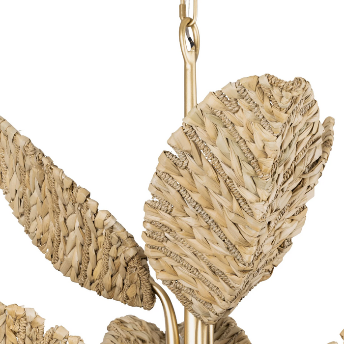 Varaluz 901C09 Banana Leaf 9-lt 37" Chandelier