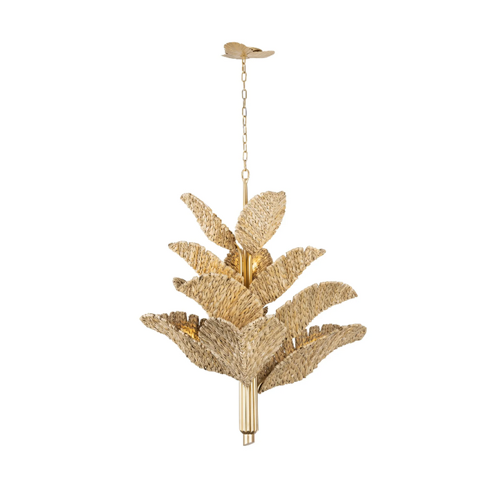 Varaluz 901C12 Banana Leaf 12-lt 44" Chandelier