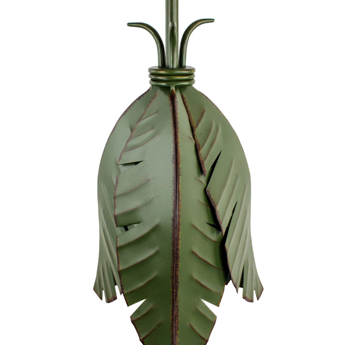 Varaluz 901M01 Banana Leaf 1-lt 9" Pendant