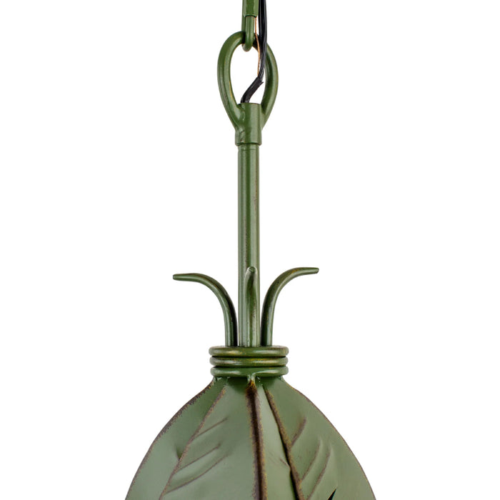 Varaluz 901M01 Banana Leaf 1-lt 9" Pendant