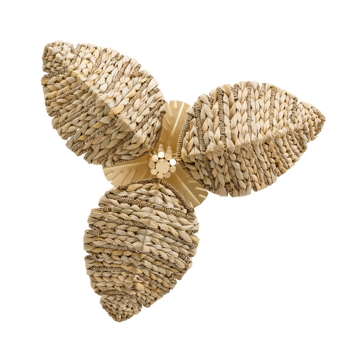 Varaluz 901S03 Banana Leaf 3-lt 24" Semi-Flush