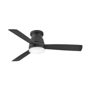 Hinkley 902752F Trey 52" Outdoor Ceiling Fan with LED Light Kit - Matte Black