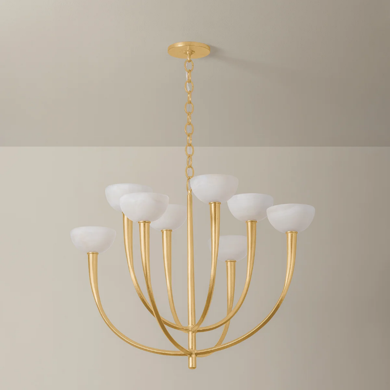 Hudson Valley 9034 Maywood 8-lt 34" Chandelier