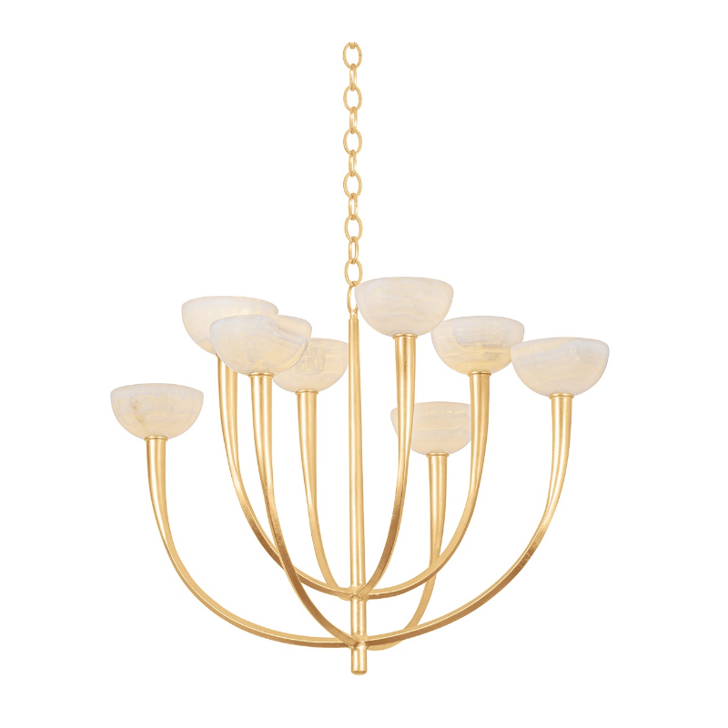 Hudson Valley 9034 Maywood 8-lt 34" Chandelier