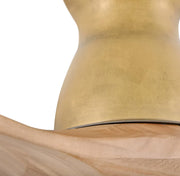 Hinkley 903460F Swell Flush 60" Ceiling Fan - Heritage Brass