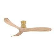 Hinkley 903460F Swell Flush 60" Ceiling Fan - Heritage Brass