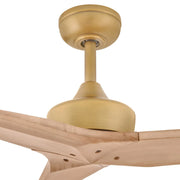 Hinkley 903744 Chisel 44" Smart Ceiling Fan - Heritage Brass