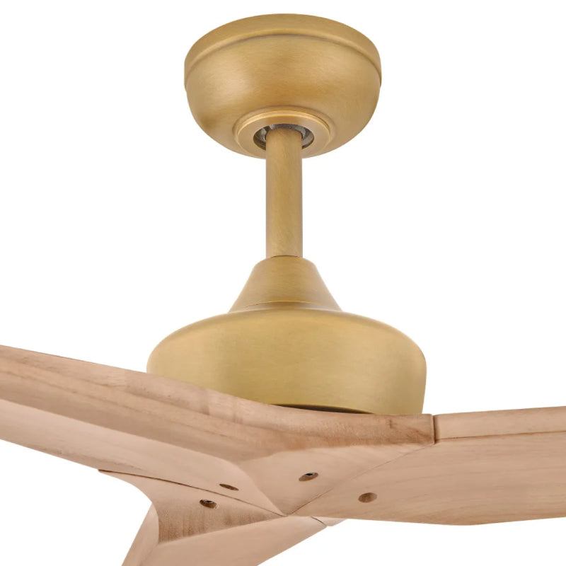 Hinkley 903744 Chisel 44" Smart Ceiling Fan - Heritage Brass