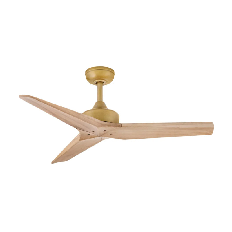 Hinkley 903744 Chisel 44" Smart Ceiling Fan - Heritage Brass