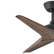 Hinkley 903744 Chisel 44" Smart Ceiling Fan - Matte Black