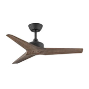 Hinkley 903744 Chisel 44" Smart Ceiling Fan - Matte Black