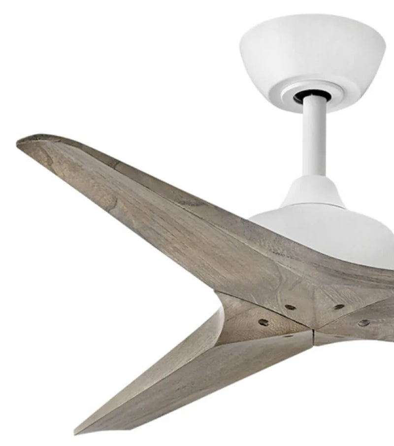 Hinkley 903744 Chisel 44" Smart Ceiling Fan - Matte White