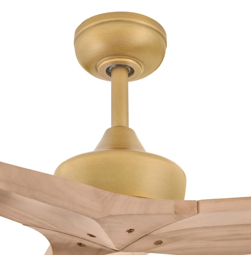 Hinkley 903752F Chisel 52" Ceiling Fan - Heritage Brass