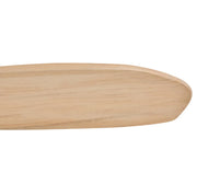 Hinkley 903856F Swell Illuminated 56" Ceiling Fan with LED Light Kit - Heritage Brass/Natural Wood Blades