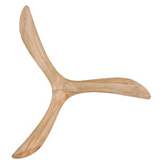 Hinkley 903880F Swell 80" Ceiling Fan - Heritage Brass with Wood Blades