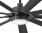 Hinkley 904280F-LWD Turbine 80" Indoor/Outdoor Smart Ceiling Fan with LED Light Kit