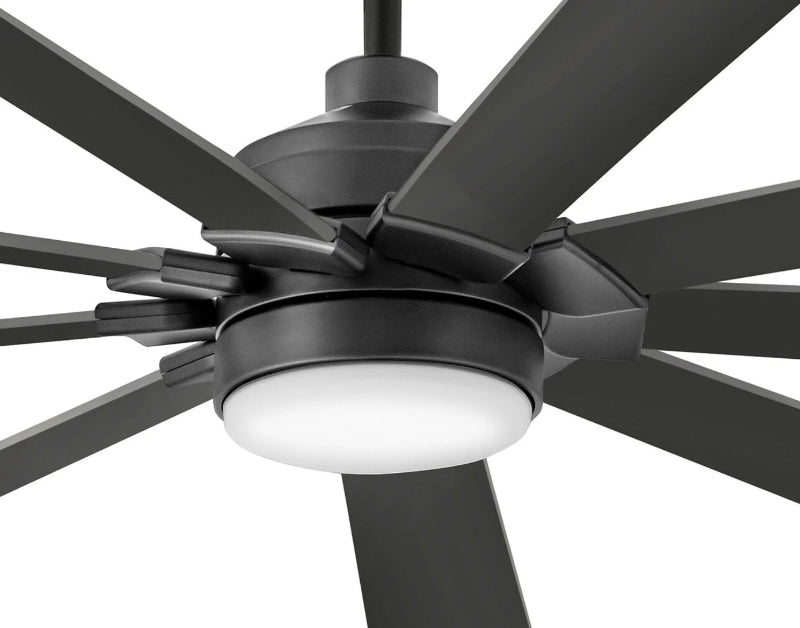Hinkley 904280F-LWD Turbine 80" Indoor/Outdoor Smart Ceiling Fan with LED Light Kit