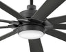 Hinkley 904280F-LWD Turbine 80" Indoor/Outdoor Smart Ceiling Fan with LED Light Kit