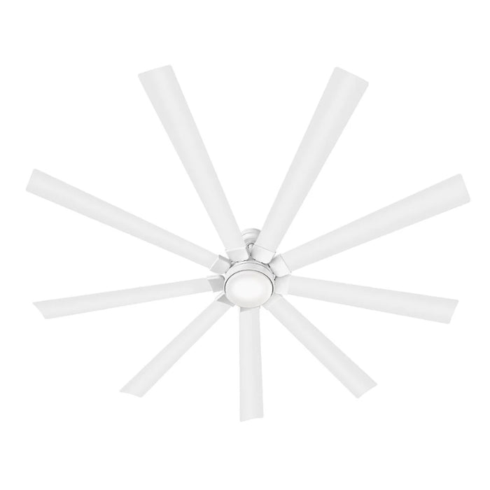 Hinkley 904280F-LWD Turbine 80" Indoor/Outdoor Smart Ceiling Fan with LED Light Kit-Chalk White