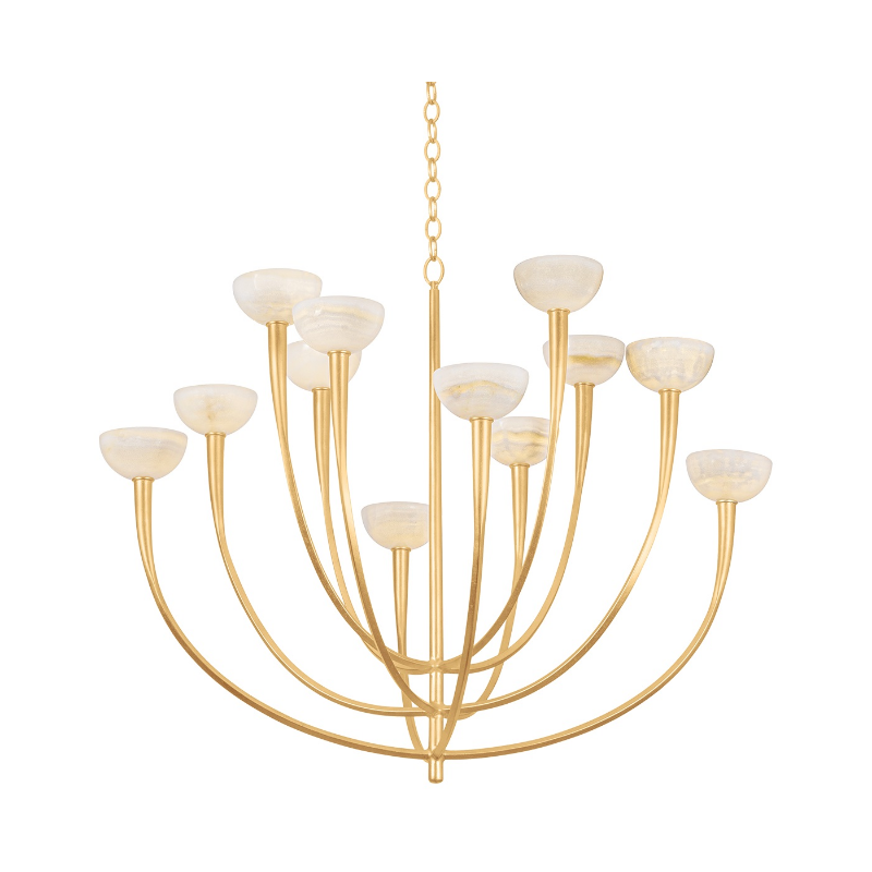 Hudson Valley 9045 Maywood 12-lt 45" Chandelier