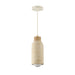 Maxim 90621 Pompeii 1-lt 5" Pendant - Travertine / Oyster
