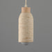 Maxim 90621 Pompeii 1-lt 5" Pendant - Travertine / Oyster