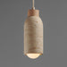 Maxim 90621 Pompeii 1-lt 5" Pendant - Travertine / Oyster