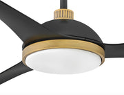 Hinkley 906556F-LDD Alba 56" Indoor/Outdoor Smart Ceiling Fan with LED Light Kit