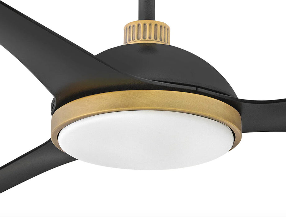 Hinkley 906556F-LDD Alba 56" Indoor/Outdoor Smart Ceiling Fan with LED Light Kit