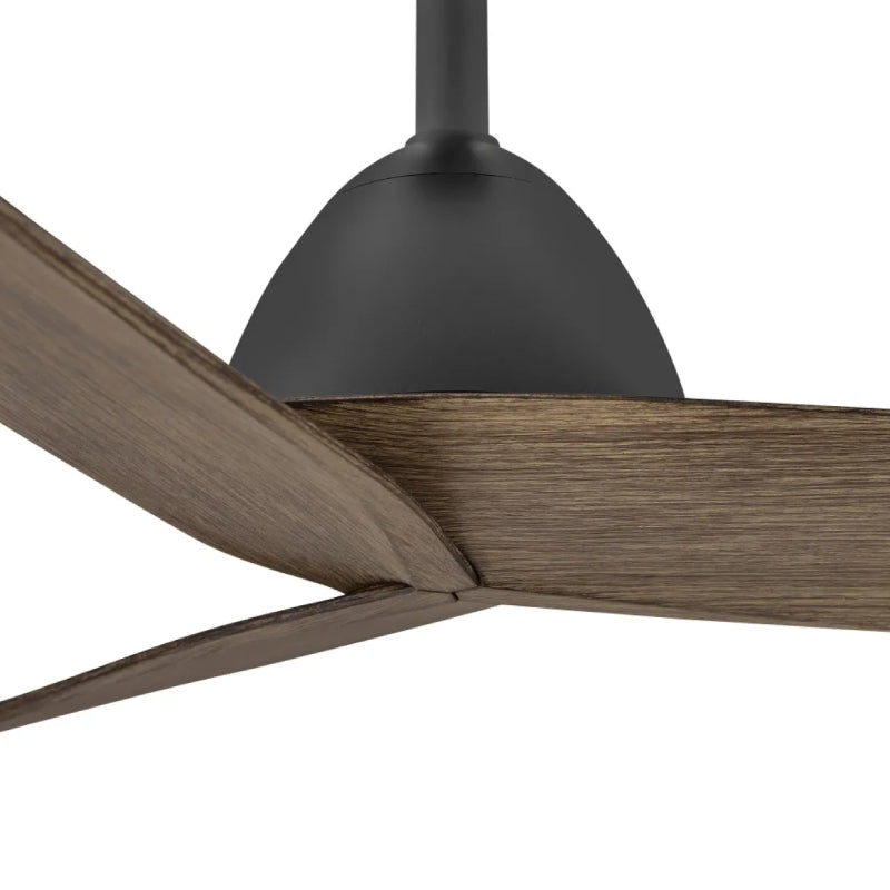 Hinkley 906648F Swell 48" Indoor/Outdoor Smart Ceiling Fan - Matte Black with Driftwood