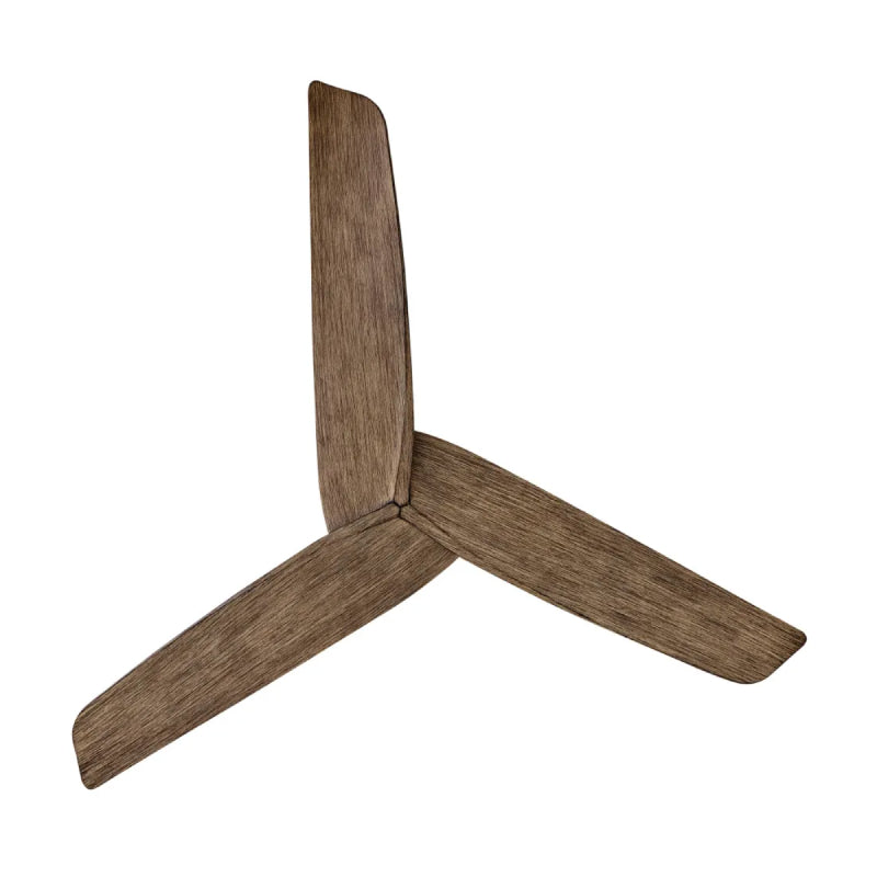 Hinkley 906648F Swell 48" Indoor/Outdoor Smart Ceiling Fan - Matte Black with Driftwood