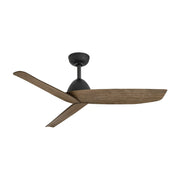 Hinkley 906648F Swell 48" Indoor/Outdoor Smart Ceiling Fan - Matte Black with Driftwood