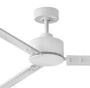 Hinkley 907972F Indy 72" Outdoor Smart Ceiling Fan - Matte White