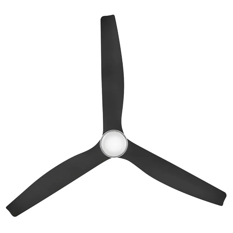 Hinkley 908052F-LDD Oris 52" Indoor/Outdoor Smart Ceiling Fan with LED Light Kit - Matte Black