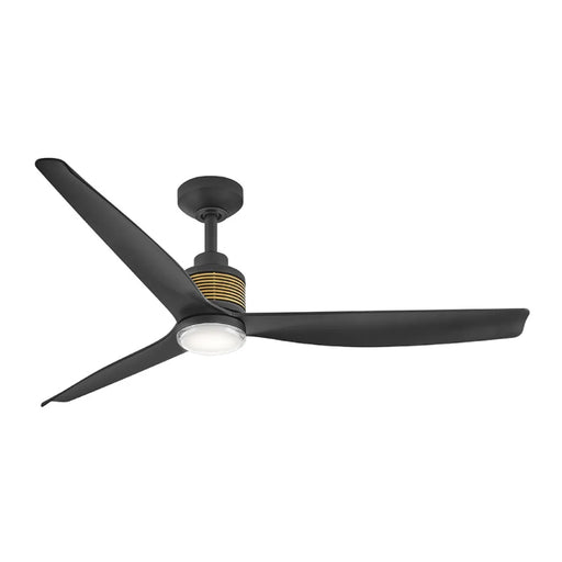 Hinkley 908052F-LDD Oris 52" Indoor/Outdoor Smart Ceiling Fan with LED Light Kit - Matte Black