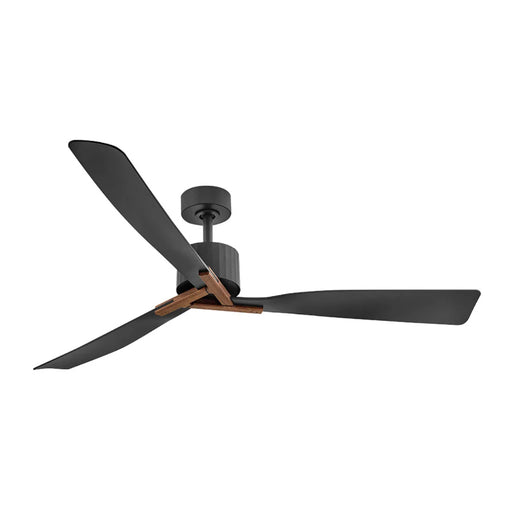 Hinkley 908260F-LDD Rafter 60" Indoor/Outdoor Smart Ceiling Fan with LED Light Kit - Matte Black