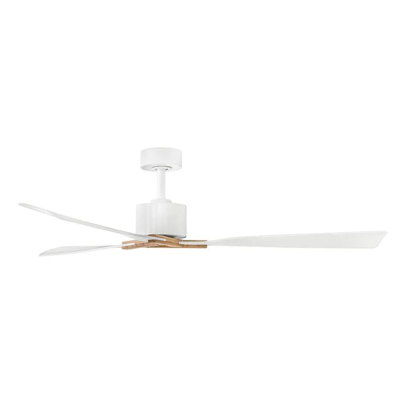 Hinkley 908260F-LDD Rafter 60" Indoor/Outdoor Smart Ceiling Fan with LED Light Kit - Matte White