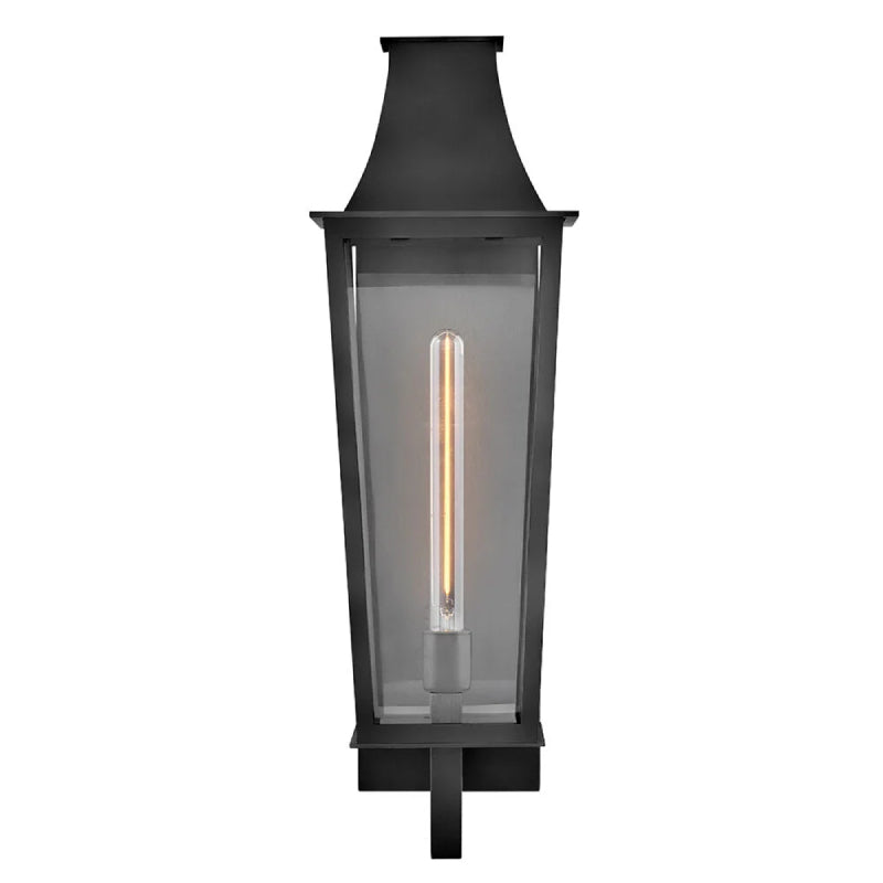 Hinkley 28895 Georgetown 1-lt 27" Tall LED Outdoor Wall Lantern - Black