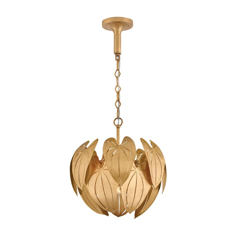 Fredrick Ramond FR47167 Camille 1-lt 16" LED Convertible Semi-Flush Mount