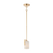 Maxim 91280 Dart 1-lt 5" Pendant - Satin Brass