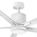 Hinkley 907052 Vail 52" Indoor/Outdoor Smart Ceiling Fan with LED Light Kit - Matte White